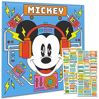 16ヶ月カレンダー　2024-2025 フロリダディズニーワールド　新品未開封 2024 - 2025 Disney Parks Walt Disney World Full Color